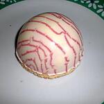 mousse de framboise agar-agar : recette DOME EN CHOCOLAT,MOUSSE FRAMBOISE