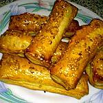 recette Allumettes au fromage et au jambon
