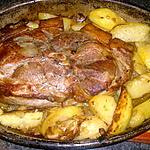 recette Rouelle de porc au four