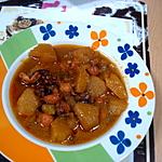 recette GUISADO DE PULPO (SOUPE DE POULPE)