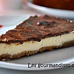 recette Cheesecake crémeux au chocolat et barres de mars