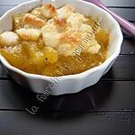 recette Crumble pommes curry (Eh oui!!)