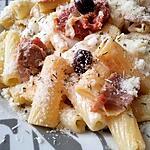 pates a l `italien : recette Tortiglionni à l'italienne