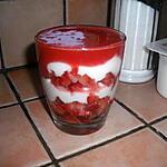 recette Verrine aux fraises
