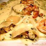 Crèmeux : recette Ravioli crémeux aux fruits de mer