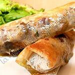 Nems à l'agneau et au basilic