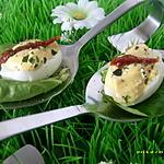 recette oeufs de cailles à la diable (apéro de pâques)