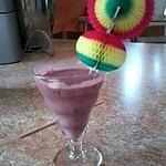 recette Smoothie-Sorbet fruits rouges