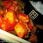 thé vert : recette Poulet aigre doux