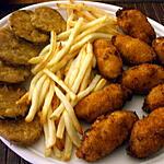 recette Plato combinado... N°2...( Croquettes de jambon.... aubergines....)