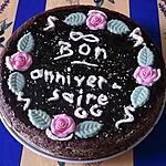 recette gâteau d'anniverssaire pour Gg par Gg ,commenté et mangé par Gg(miam,miam!!).