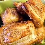 graines de sésame : recette Feuilletés chèvre .s.strasbourg... habillés de graines de sésame...
