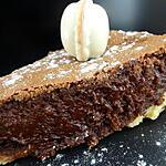 recette Tarte fondante chocolat-grand marnier