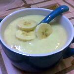 recette Crème au banane et idée de deuxième recette (2 en 1)