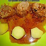 recette FILET MIGNON DE PORC EN PAPILLOTE À LA JAMAÏCAINE