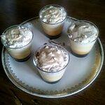 recette Verrines vanille caramel