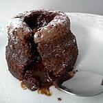 recette Mi-cuit au chocolat caramel