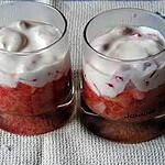 recette Compote de fraise et rhubarbe