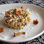 recette Crozets aux girolles façon risotto