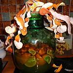 recette VIN D  ORANGE,,, orange du  jardin de ma fille