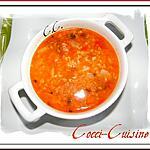 boulgour : recette Soupe à la merguez