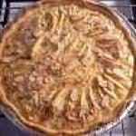 recette tarte aux pommes et amandes