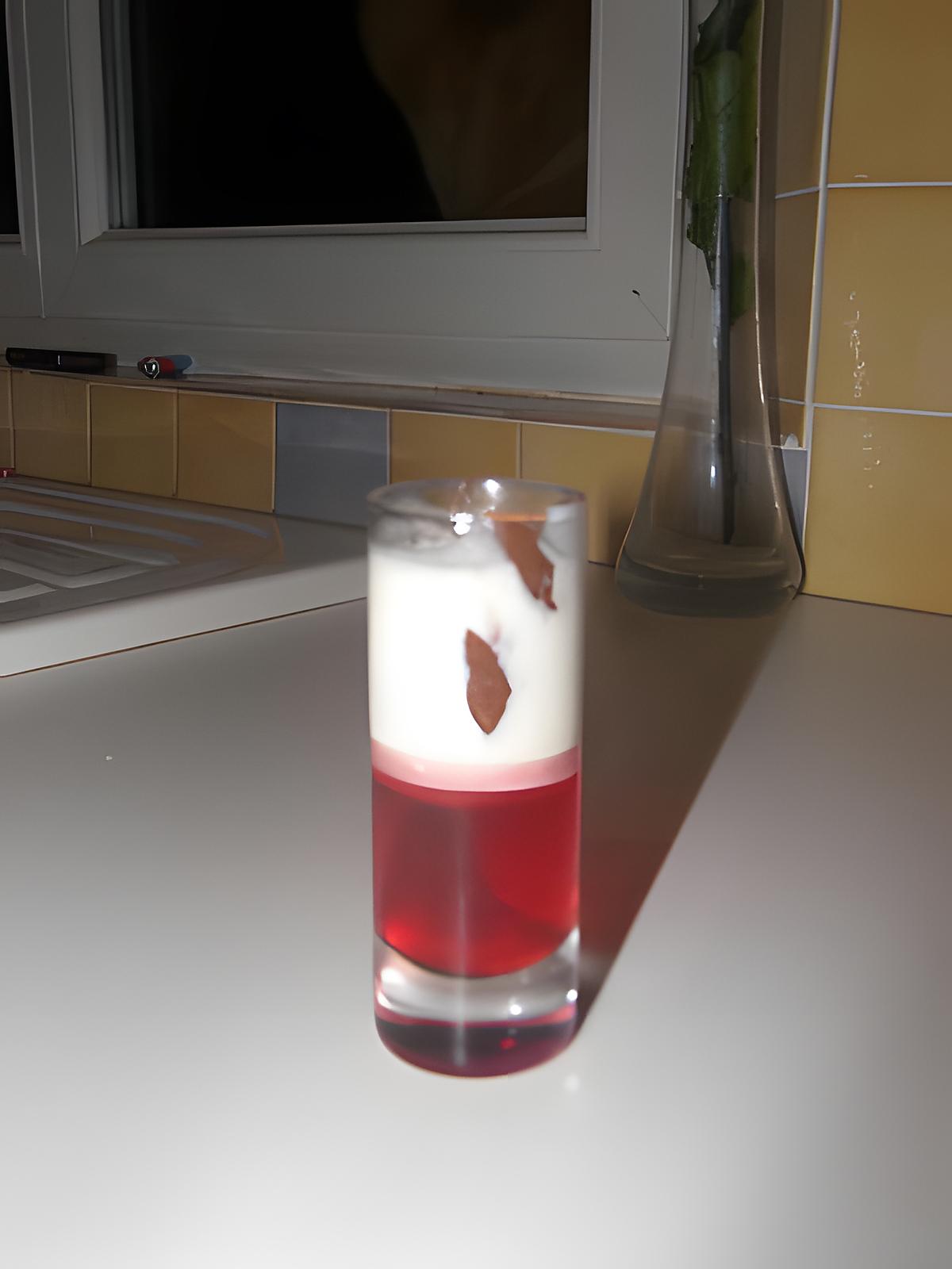 recette Verrine tagada nutella yaourt