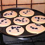 recette Pancakes aux myrtilles
