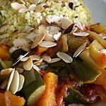 recette Mon 1er tagine de légumes et semoule à la menthe