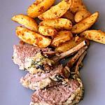 recette Carré d'agneau en croûte de Pecorino