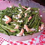 salade crevettes : recette Salade de haricots verts aux crevettes