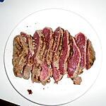 recette Mi-cuit de boeuf à l'huile de sésame et piment