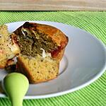 recette Muffins Pesto, tomates et Saint-Marcellin