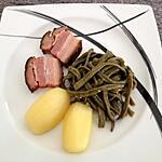 recette Haricots vert au lard fumé