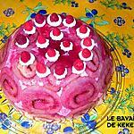 creme fleurette : recette Bavarois à la framboise