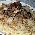 recette Couscous sauce blanche et navets d'Alger (celui des fêtes)
