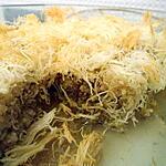 recette NID DE KATAIF AU PRALIN