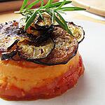 parmentier : recette Parmentier de patate douce, tomate et aubergine