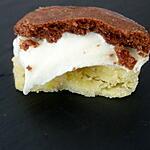recette sablés bicolores et ganache au bailey