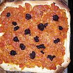 recette Feuilletté d'oignons, tomates et olives