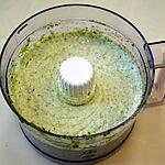 pesto : recette Crème De Chèvre Au Pesto