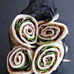recette Wraps grisons & roquette