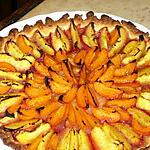 recette tarte étoilée aux nectarines