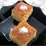 recette basboussa au lait concentré sucré un pure délice