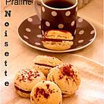recette Macaron praliné noisette