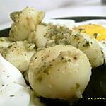 pommes de terre fondantes à la choupette, version chaude (à cheval)