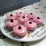 recette Mousse à la framboise