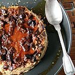recette Crème caramel renversée aux bananes séchées & Rhum