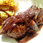 Bavette griller sauce à l'échalote