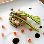 recette Salade de langoustines et gambas, vinaigrette à la truffe